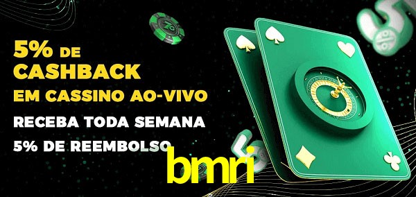 Promoções do cassino ao Vivo bmri
